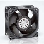 8214J/2H4P ebm-papst 軸流ファン 電源電圧：24 V dc， DC， 80 x 80 x 38mm， 8214J/2H4P EBM PAPST