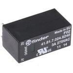 41.81.7.024.8240 Finder ソリッドステートリレー 最大負荷電流:3 A 最大負荷電圧:240 V ac 基板実装， 41.81.7.024.8240 FINDER