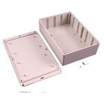 1591XXFFLGY Hammond 汎用ボックス， ABS樹脂， 高さ：58 mm， 奥行き：221 mm 1591XXFFLGY HAMMOND