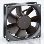 8414N/2G ebm-papst 軸流ファン 電源電圧：24 V dc， DC， 80 x 80 x 25mm， 8414N/2G EBM PAPST