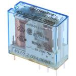 40.52.7.024.0000 Finder パワーリレー 24V dc， 2c接点 基板実装タイプ FINDER