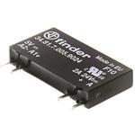 Finder ソリッドステートリレー 最大負荷電流:6 A 最大負荷電圧:24 V dc 基板実装， 34.81.7.005.9024 FINDER