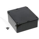 1591USFLBK Hammond 汎用ボックス， ABS樹脂， 高さ：56 mm， 奥行き：119 mm 1591USFLBK HAMMOND