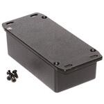 1590N1FLBK Hammond， アルミニウム， 高さ：39.8 mm， 奥行き：121.2 mm 1590N1FLBK HAMMOND