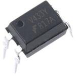 FOD817A300 onsemi フォトカプラ， スルーホール実装 チャンネル数：1， トランジスタ出力， FOD817A300 onsemi