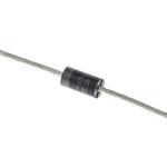 1N5817RLG onsemi 整流ダイオード， 1A， 20V スルーホール， 2-Pin DO-41 ショットキーバリア 750mV onsemi