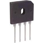 GBU8M onsemi 整流用 ブリッジダイオード 単相 8A， 1000V， 22.3 x 18.8 x 3.56mm， GBU8M onsemi