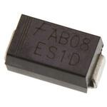 GF1D onsemi スイッチングダイオード 表面実装， 1A， 200V， シングル，エレメント数 1 DO-214BA (GF1)， 2-Pin 1.1V onsemi