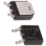 MJD44H11G onsemi トランジスタ， NPN， 表面実装， 8 A， MJD44H11G onsemi