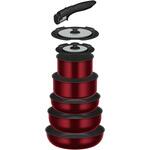 KSD-8A DR 取っ手のとれるフライパン8点セットDA THERMOS(サーモス)