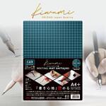 WMS-A4-PB Kiwami ライティングマット下敷 孔雀青 peacock blue 共栄プラスチック