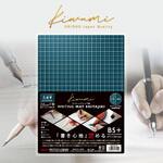 WMS-B5-PB Kiwami ライティングマット下敷 孔雀青 peacock blue 共栄プラスチック