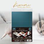 WMS-A5-PB Kiwami ライティングマット下敷 孔雀青 peacock blue 共栄プラスチック