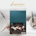 WMS-B6-PB Kiwami ライティングマット下敷 孔雀青 peacock blue 共栄プラスチック
