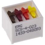 SCS-4-023 ERG ディップスイッチ， スライド， 4PDT ERG