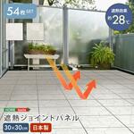 遮熱ジョイントパネル 30×30cm 54枚入り ホームテイスト