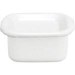 WSH-S ホワイトシリーズ スクウェア 琺瑯蓋付 野田琺瑯