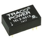 TEL 2-0512 TRACOPOWER DC-DCコンバータ Vout：12V dc 4.5 → 9 V dc， 2W， TEL 2-0512 TRACO POWER