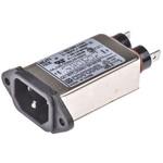 2-6609006-3 TE Connectivity IECフィルタヒューズ なし フランジマウント 6A 250 V ac， 2-6609006-3 TE CONNECTIVITY