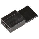 881545-2 TE Connectivity ジャンパピン / ショートピン 881545-2， メス， ストレート， 黒， ハンドル、上部開口， 2極， 1列， 2.54mmピッチ TE CONNECTIVITY