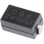 SMW215RJT TE Connectivity SMDレジスタ， 15Ω， 2W SMW215RJT TE CONNECTIVITY