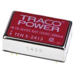 TEN 5-2413 TRACOPOWER DC-DCコンバータ Vout：15V dc 18 → 36 V dc， 6W， TEN 5-2413 TRACO POWER
