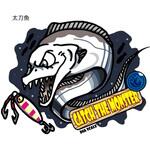 太刀魚 ダイヤスケールフィッシングステッカー DIA SCALE(ダイヤスケール)