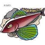 ホウボウ ダイヤスケールフィッシングステッカー DIA SCALE(ダイヤスケール)