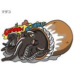 マダコ ダイヤスケールフィッシングステッカー DIA SCALE(ダイヤスケール)
