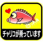 チャリコ ダイヤスケールフィッシングステッカー DIA SCALE(ダイヤスケール)