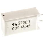SQMR5220RJ TE Connectivity 金属酸化物 抵抗器 5W 220Ω ±5%， SQMR5220RJ TE CONNECTIVITY
