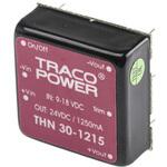 THN 30-1215 TRACOPOWER DC-DCコンバータ Vout：24V dc 9 → 18 V dc， 30W， THN 30-1215 TRACO POWER