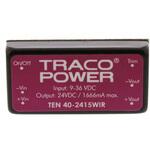 TEN 40-2415WIR TRACOPOWER DC-DCコンバータ Vout：24V dc 9 → 36 V dc， 40W， TEN 40-2415WIR TRACO POWER