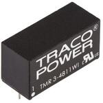 TMR 3-4811WI TRACOPOWER DC-DCコンバータ Vout：5V dc 18 → 75 V dc， 3W， TMR 3-4811WI TRACO POWER