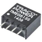 TME 0515S TRACOPOWER DC-DCコンバータ Vout：15V dc 4.5 → 5.5 V dc， 1W， TME 0515S TRACO POWER