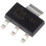 FDT458P onsemi Pチャンネル MOSFET30 V 3.4 A 表面実装 パッケージSOT-223 3 ピン onsemi