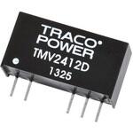 TMV 2412D TRACOPOWER DC-DCコンバータ Vout：±12V dc 21.6 → 26.4 V dc， 1W， TMV 2412D TRACO POWER