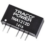 TMA 1212D TRACOPOWER DC-DCコンバータ Vout：±12V dc 10.8 → 13.2 V dc， 1W， TMA 1212D TRACO POWER