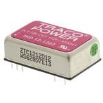THD 12-1222 TRACOPOWER DC-DCコンバータ Vout：±12V dc 9 → 18 V dc， 12W， THD 12-1222 TRACO POWER