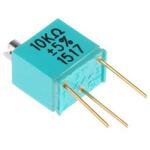 Y405310K0000J0L Vishay Foil Resistors 半固定抵抗器(トリマポテンショメータ) 10kΩ スルーホール 21回転型 Y405310K0000J0L Vishay Foil Resistors
