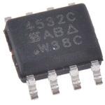 SI4532CDY-T1-GE3 Vishay N， Pチャンネル MOSFET30 V ±4.3 A， ±6 A 表面実装 パッケージSOIC 8 ピン VISHAY