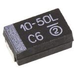 293D106X9050D2TE3 Vishay タンタルコンデンサ，10μF，50V dc，7343-31，293D106X9050D2TE3 VISHAY