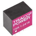 TSR 1-2418 TRACOPOWER スイッチングレギュレータ，定格：1.8W TRACO POWER