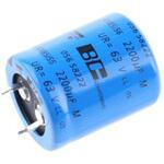 MAL205658222E3 Vishay コンデンサ 2200μF， ，63V dc， MAL205658222E3 VISHAY