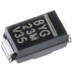 BYG23M-E3/TR Vishay アバランシェ 整流ダイオード， 1.5A， 1000V 表面実装， 2-Pin DO-214AC (SMA) シリコンジャンクション 1.7V VISHAY