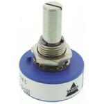 357B0203MAB251S22 Vishay ポテンショメーター， 20kΩ， 回転数：360°連続， 1W VISHAY