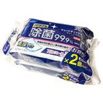 リファイン 極厚アルコール除菌 おでかけ ウェットティッシュ20枚2P LIFE-DO PLUS