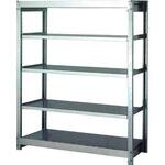 S33-6425 ステンレス中量物品棚(SUS304・300kgタイプ) 大阪製罐