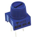 M63M502KB30T607 Vishay 半固定抵抗器(トリマポテンショメータ) 5kΩ スルーホール 1回転型 M63M502KB30T607 VISHAY