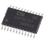 CAT4016Y-T2 onsemi LEDドライバ IC， 1.6A， PWM 調光 24-Pin TSSOP onsemi